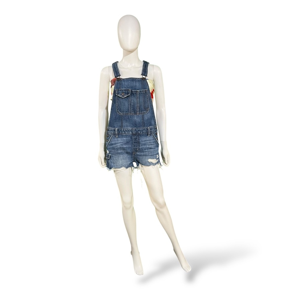 American Eagle Blue Denim Overall, XS